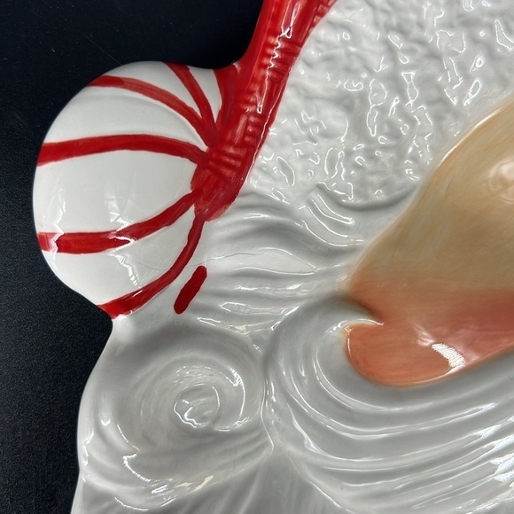 Fitz and Floyd Peppermint Santa - Picture 5 of 11